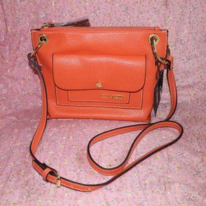 NWT Steve Madden Orange  Crossbody Bag